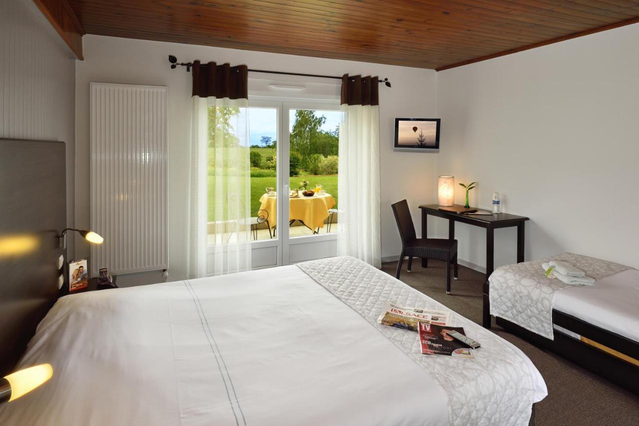 Hotel Du Bollenberg - Restaurant "Cote Plaine" - Spa De La Colline Westhalten Værelse billede